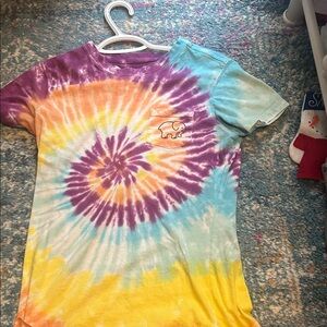 Tie-dye, Ivory Ella t shirt